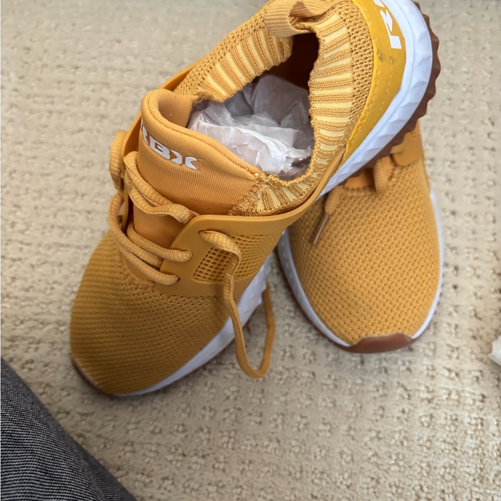 Kids Yellow Athletic Shoes